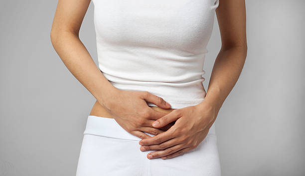 istock Menstrual Cramps or stomachache 182874581