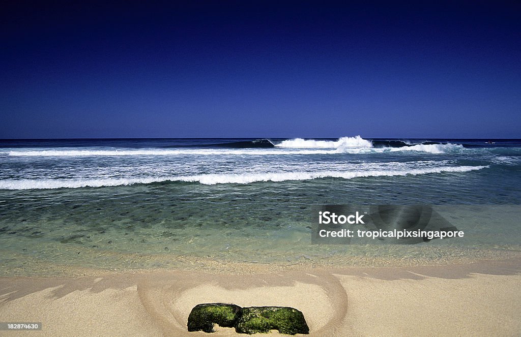 USA Hawaii Oahu, North Shore,'Ehukai Beach Park. - Foto stock royalty-free di Acqua