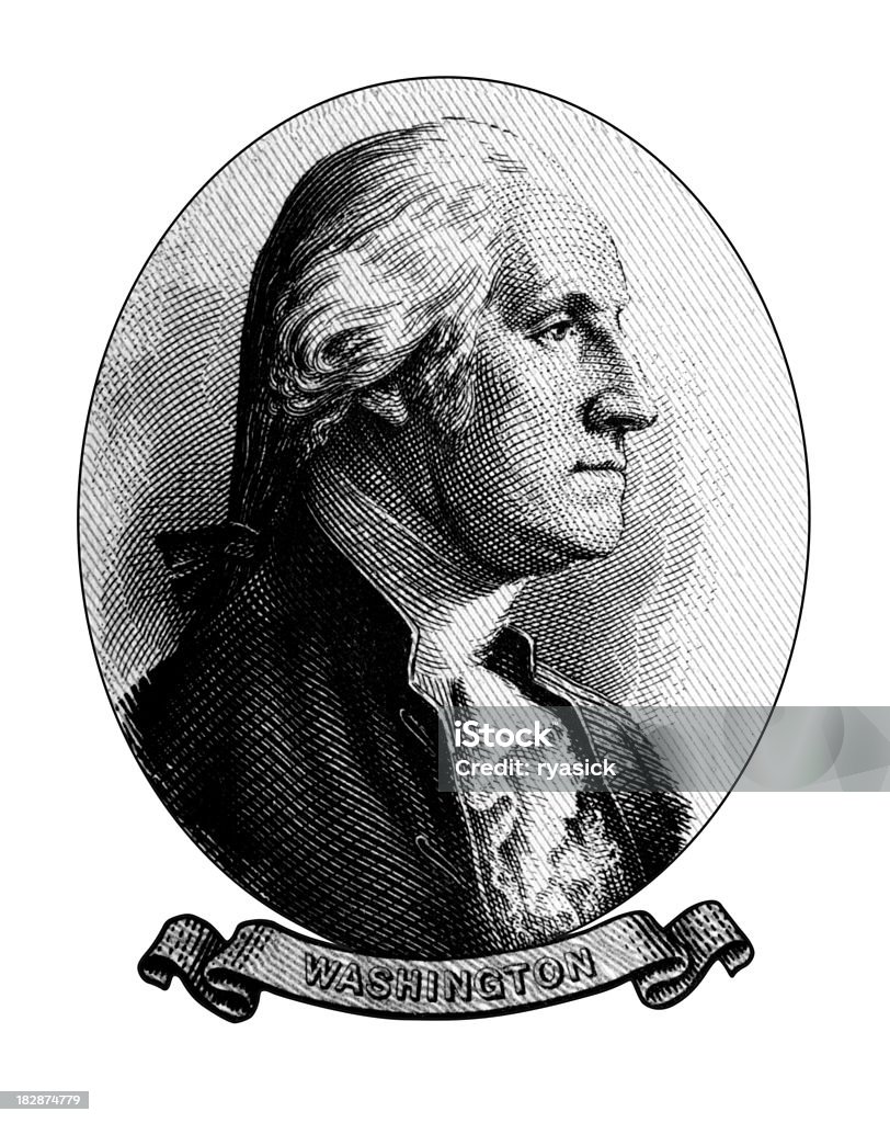 George Washington - Royalty-free Obrigação do Estado Foto de stock
