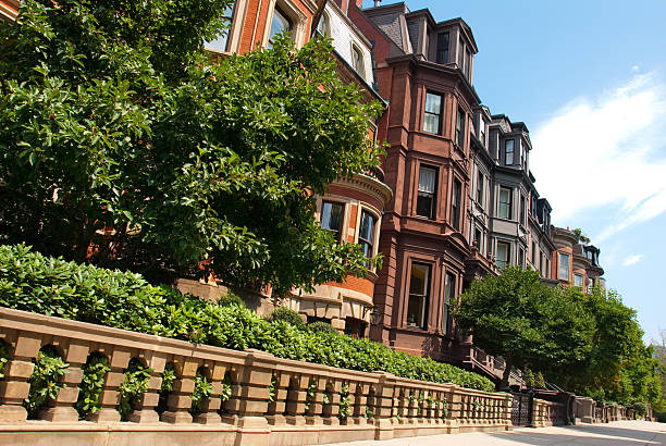 istock Looking down Commonwealth Avenue in Back Bay neighborhood 182875518