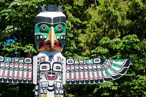 istock Bird totem pole at Stanley Park in Vancouver 182876101