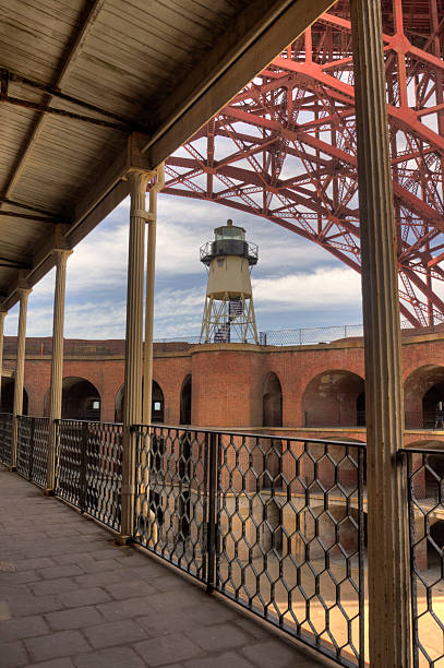 phare de fort point - fort point historic site photos et images de collection