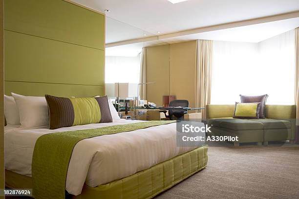 Hotel Room Stock Photo - Download Image Now - Apartment, Bed - Furniture, Bedding