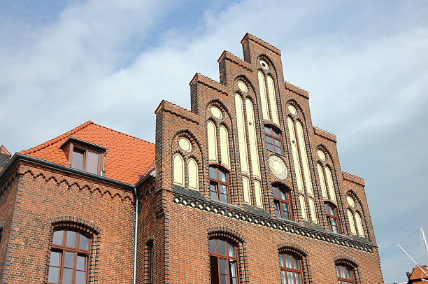 istock Old customs house in Wismar (Germany) 182876960
