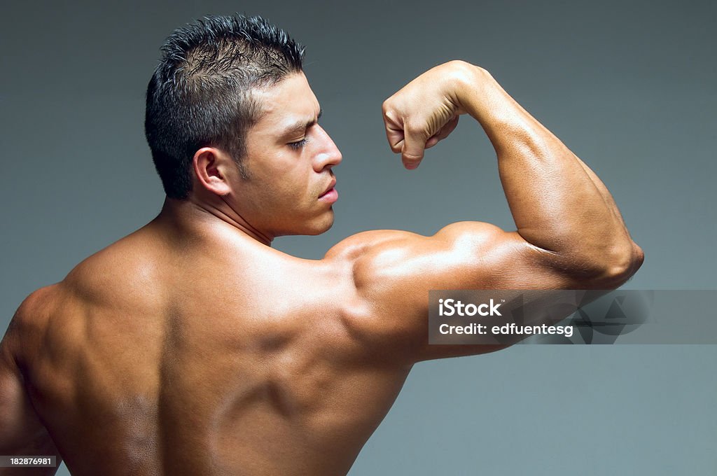 Biceps - Royalty-free 20-29 Anos Foto de stock