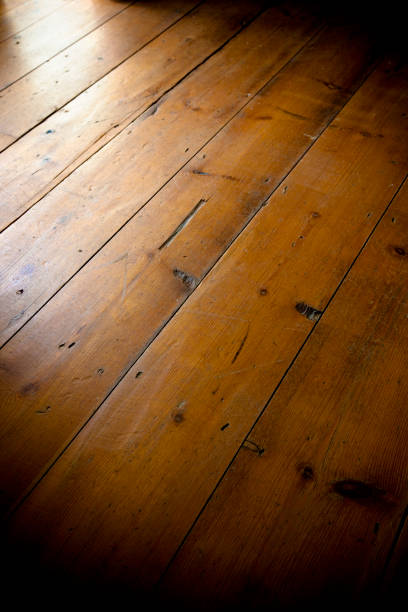 istock Old Wooden Floorboards 182877096
