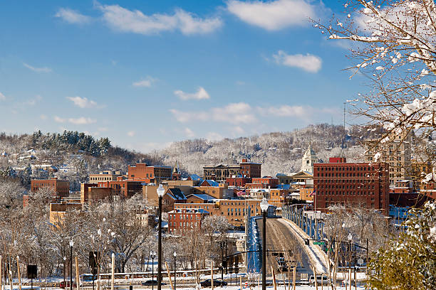 istock Fairmont, West Virginia in winter 182877161