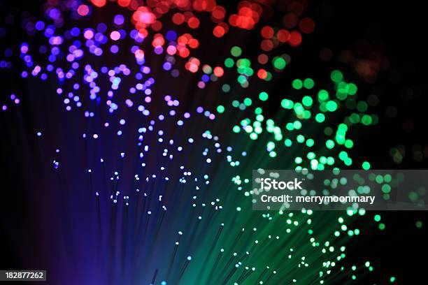 Colors In Light Stock Photo - Download Image Now - Abstract, Backgrounds, Black Background