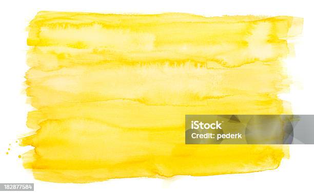 Vetores de Fundo Amarelo e mais imagens de Amarelo - Amarelo, Pintura em Aquarela, Arte