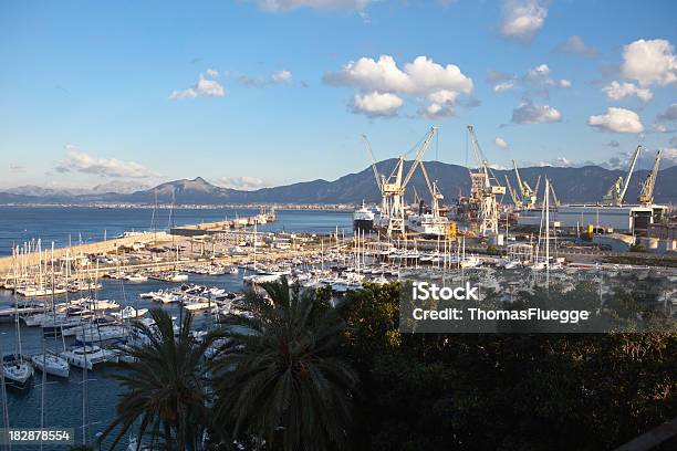 Port W Palermo - zdjęcia stockowe i więcej obrazów Bez ludzi - Bez ludzi, Dzień, Europa - Lokalizacja geograficzna