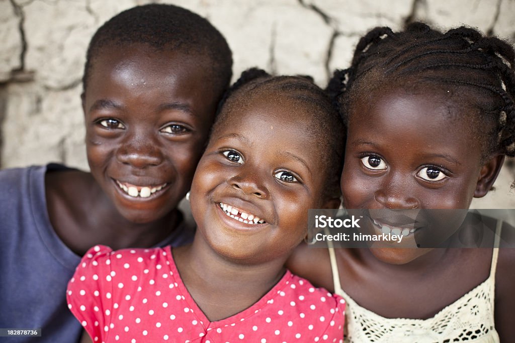 Bambini africani - Foto stock royalty-free di Africa