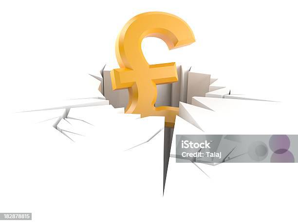 Pound Problem Stock Photo - Download Image Now - Currency, Currency Symbol, Cut Out