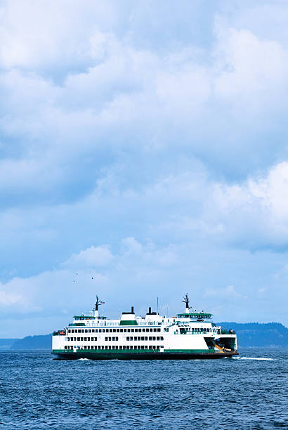istock Ferry boat on Puget Sound in Washington state 182879545
