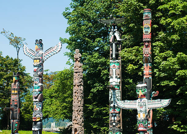 istock Totem poles at Stanley Park 182879750