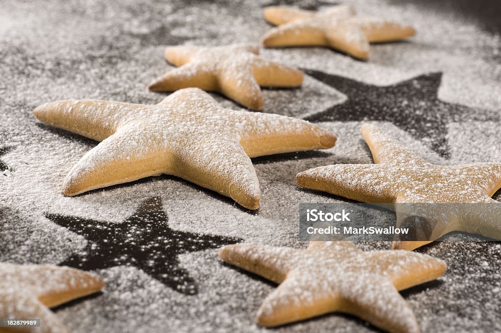 Estrela de'cookies' - Royalty-free Açúcar Foto de stock
