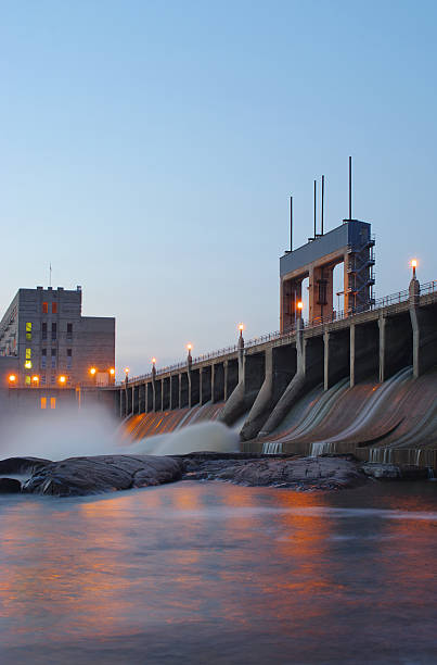 Hydroelectric Dam stock photo