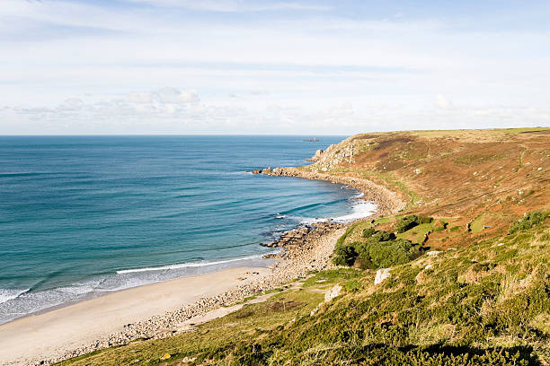 istock Gwenvor beach near Sennen in West Cornwall 182880805