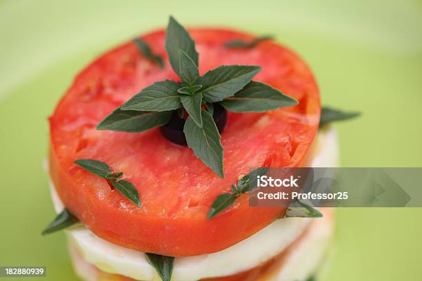 Capri Stock Photo - Download Image Now - Basil, Caprese Salad, Close-up