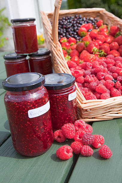 istock Homemade Jam And Summer Fruits 182881100
