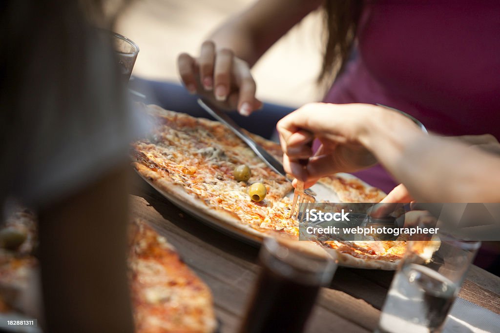 Pizza - Royalty-free Adulto Foto de stock