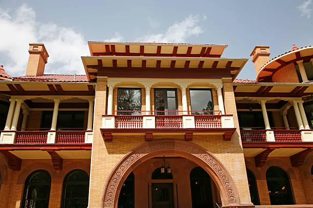 istock Restored Heritage Mansion Front View 1898 Architecture 182881328
