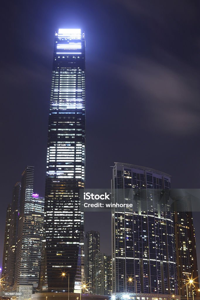 Arranha-céus de Hong Kong - Foto de stock de Alto - Descrição Geral royalty-free