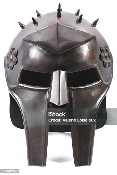 Photo libre de droit de Casque De Gladiateur banque d'images et plus d'images libres de droit de Armure intégrale - Armure intégrale, Culture grecque, Armure traditionnelle