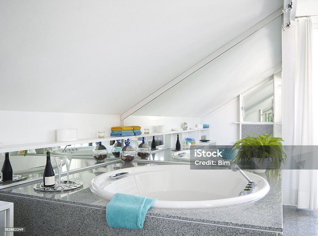 Moderne Badezimmer - Lizenzfrei Whirlpool Stock-Foto