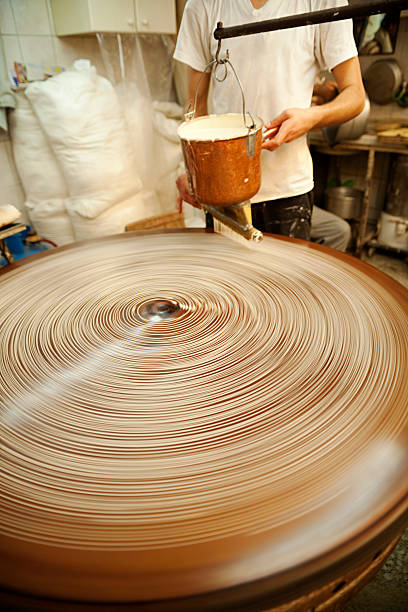 istock Kadayif or Kanafeh Turkey 182882856