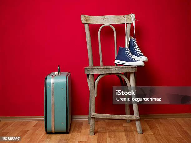 Moving House Stock Photo - Download Image Now - Antique, Canvas Shoe, Casual Clothing