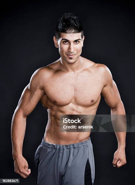 Bodybuilder Stock Photo - Download Image Now - Abdominal Muscle, Active Lifestyle, Adult