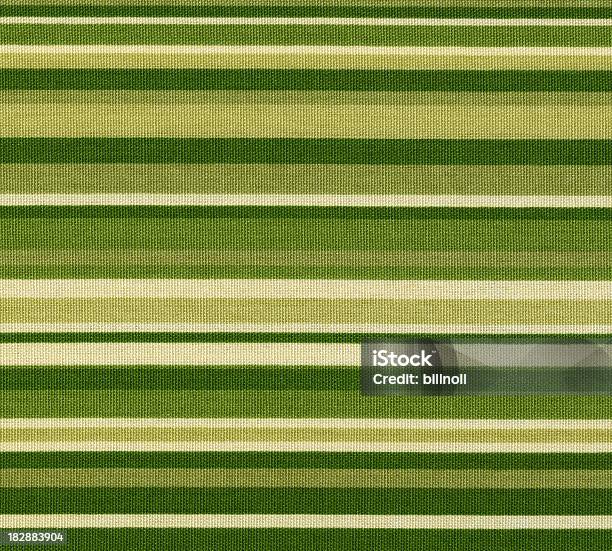 Verde In Cotone A Righe - Fotografie stock e altre immagini di Stile retrò - Stile retrò, Beige, Colore verde