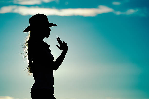 30+ Cowgirl Gun Women Silhouette Stock Photos, Pictures & Royalty-Free ...