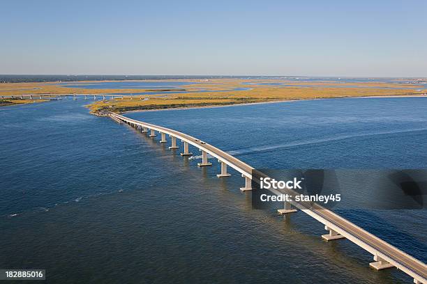 Bridge Spanning Over Great Egg Harbor Inlet New Jersey Stock Photo - Download Image Now