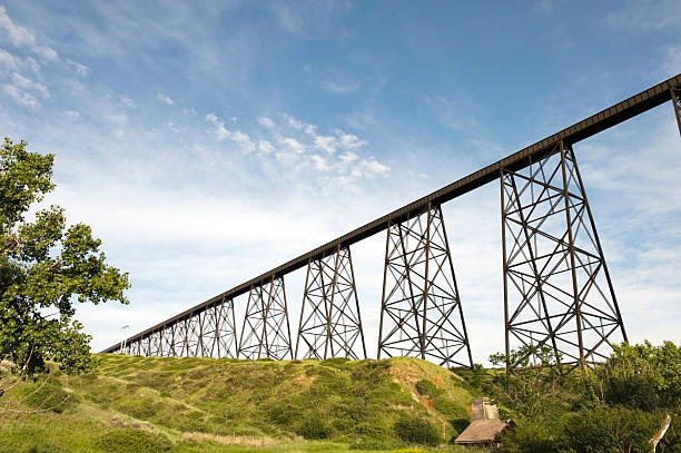 Hi-Level Bridge stock photo