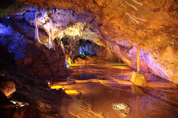 istock Lingyan cave in China Wuyuan County 182885433