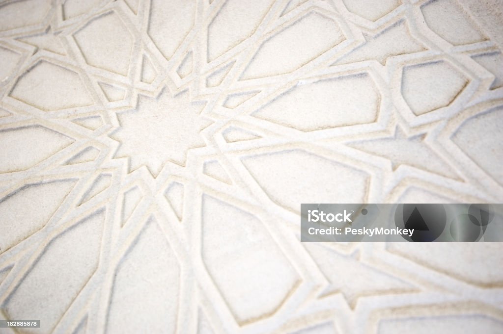 Islam Pattern Marble Full Frame Islamic Pattern White Marble Background Stock Photo ...