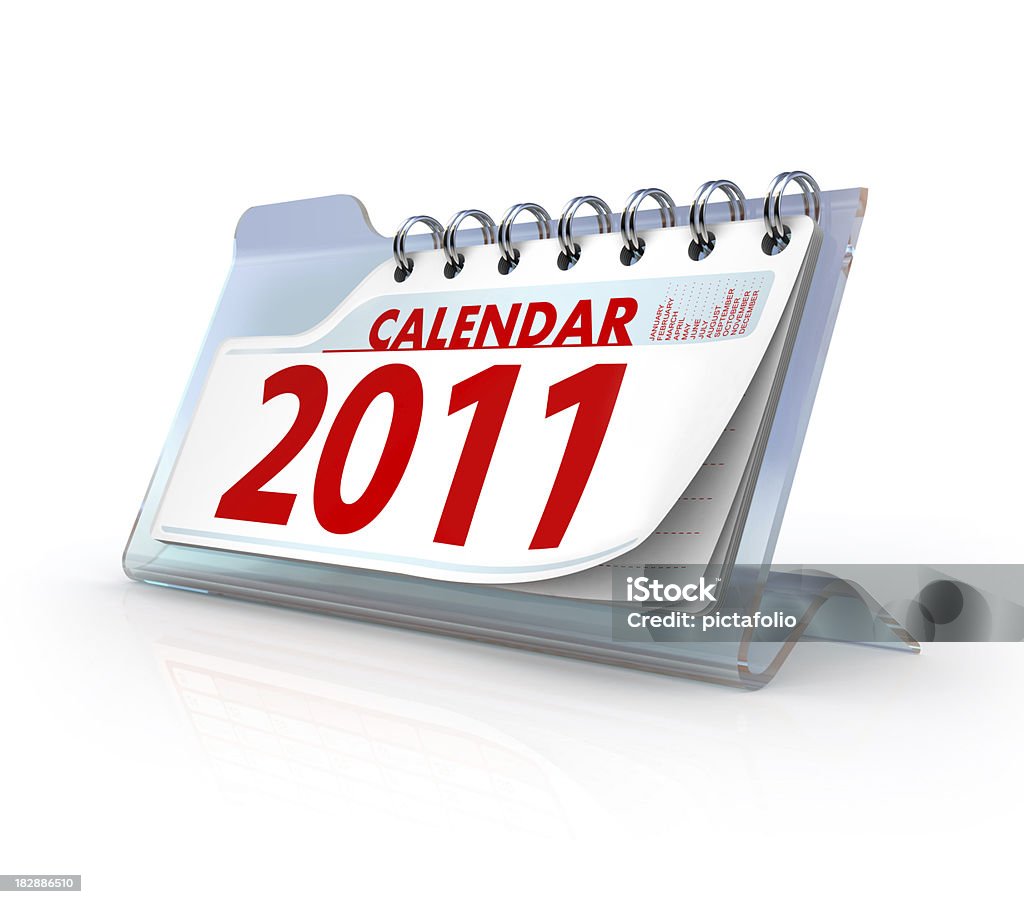 Calendário de 2011 - Foto de stock de 2011 royalty-free