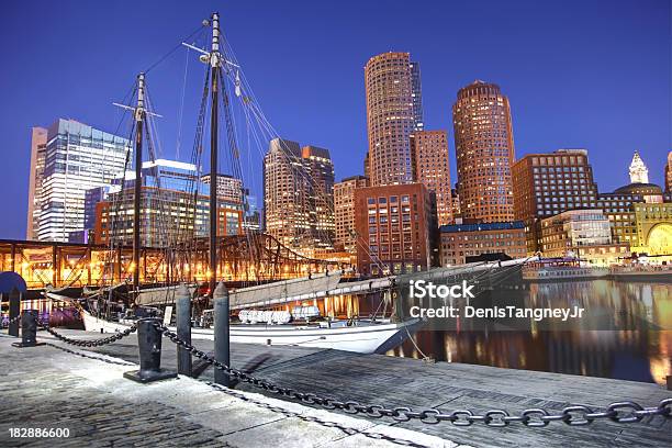 Boston Waterfront Stockfoto und mehr Bilder von Boston - Boston, Architektur, Atlantik