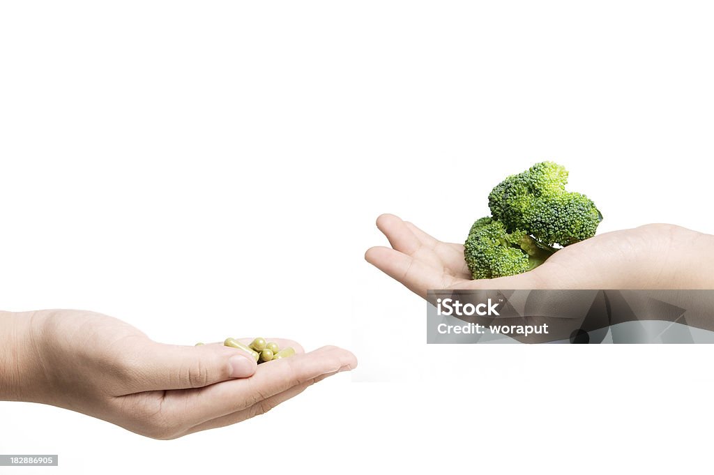 Vitamina - Foto de stock de Brócolis royalty-free