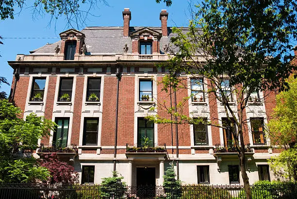 Photo of Original Playboy Mansion in Gold Coast neighborhood of Chicago, IL