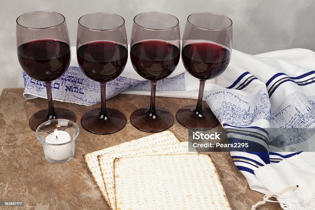 Pasqua ebraica serie - Foto stock royalty-free di Bicchiere