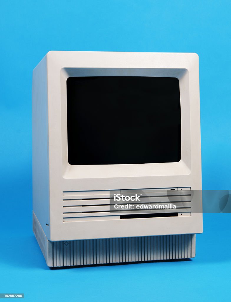 Computer Screen 1986 Old Computer Stock Photo - Download Image Now - Computer Monitor ...