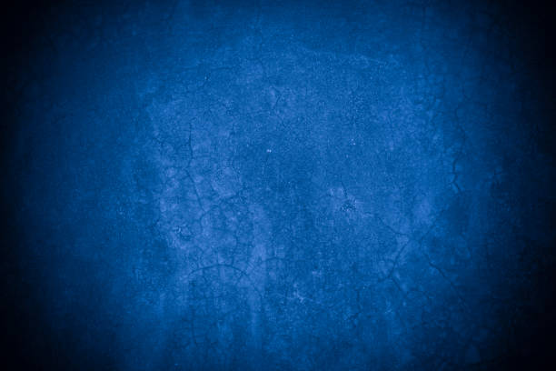 istock Old wall pattern texture cement blue dark abstract  blue color design are light with black gradient background. 1828879398