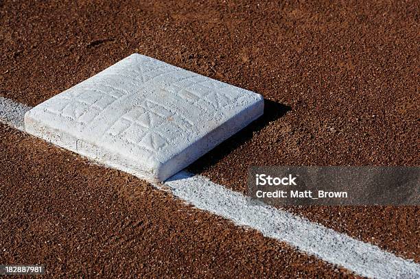 Baseball Base Stock Photo - Download Image Now - Base - Sports Equipment, Baseball - Sport, Baseball League