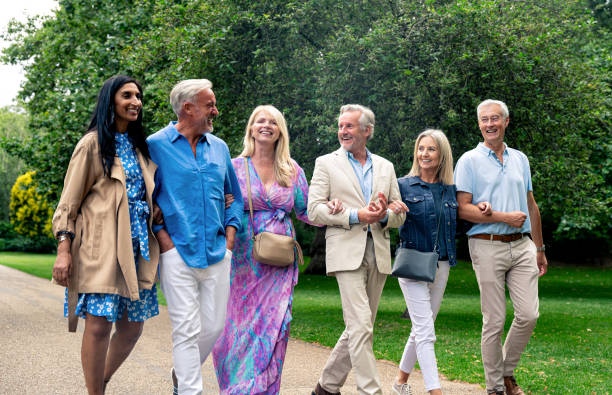 istock Senior group old buddies reunion in London 1828882595