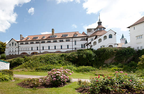 istock Monks abbey on Caldey Island in Pembrokeshire 182888469