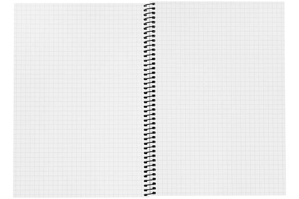 spirale bloc-notes - spiral notebook spiral ring binder blank photos et images de collection