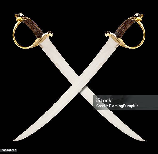 Cruzados Swords Ideal Para Un Pirata O Calvario Tema Foto de stock y más banco de imágenes de Espada
