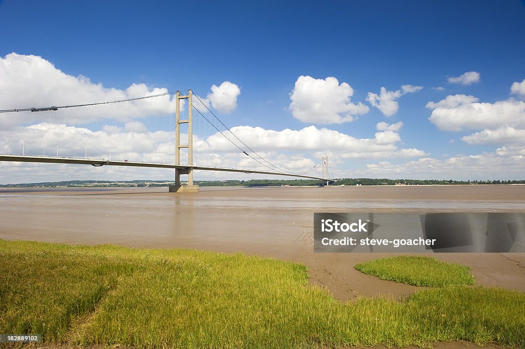 Humber Bridge - Foto stock royalty-free di Acqua